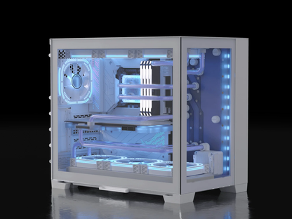 Cooler Power - Lian Li Mini (7800X3D / RTX 4080S) - 
CPU: AMD RYZEN 7800X3D
RAM: 2 X 32GB RGB DDR5
GPU: RTX 4080 Super
SSD: 1 X 2TB NVME
PSU: 1000W
Cooling Type: Custom Loop
System: Windows 11 Pro Included
WIFI: inclu