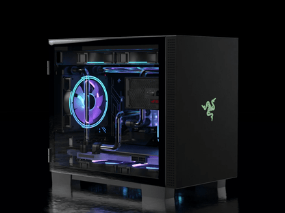 Clear -Razer Tomahawk - ITX gaming PC - Liquid-Cooled PC